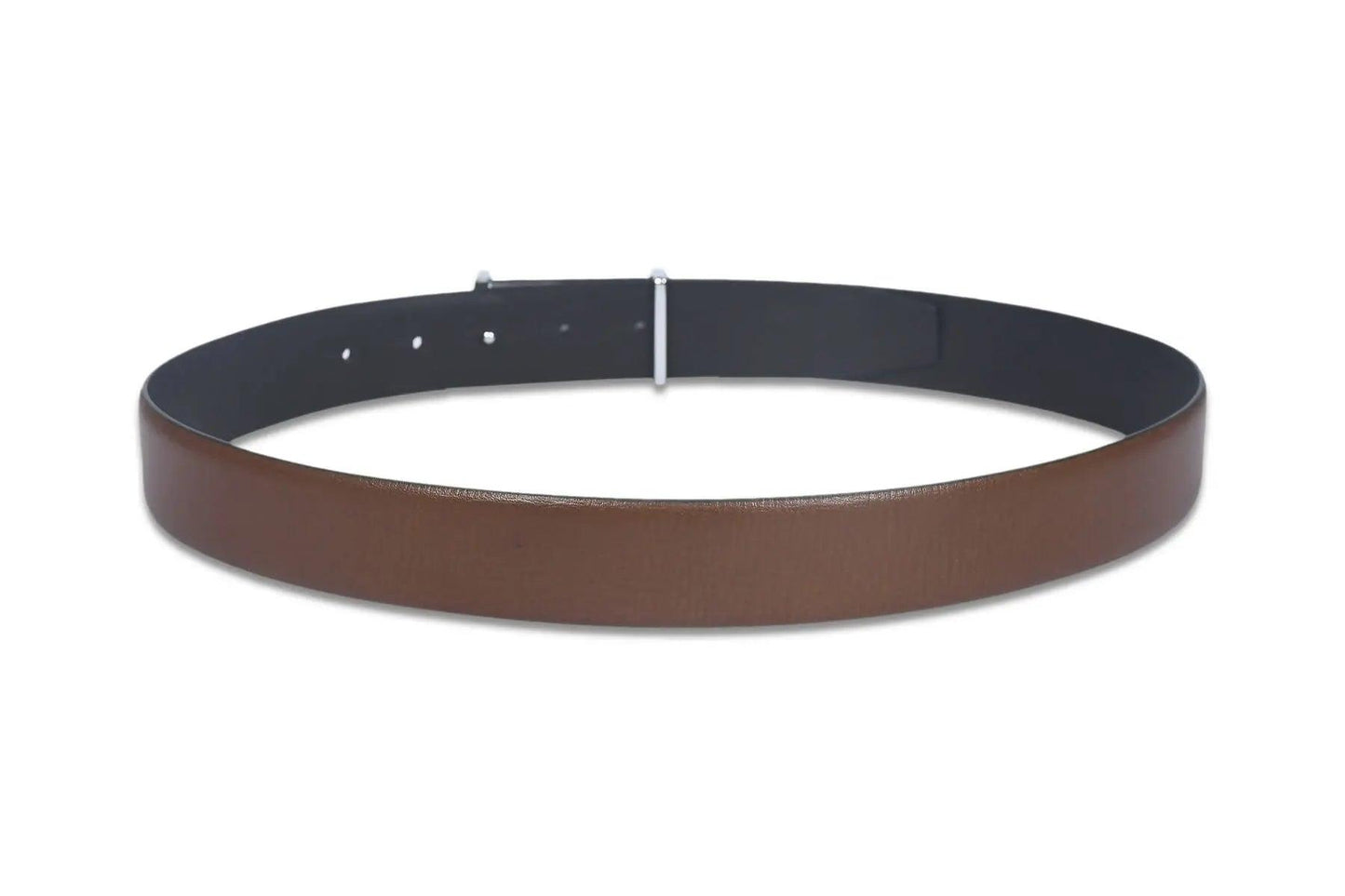 Top Notch Profile Genuine Leather Belt For Men - 1.25 inch Width, Color (Tan) (TP0051) Haq Fashion