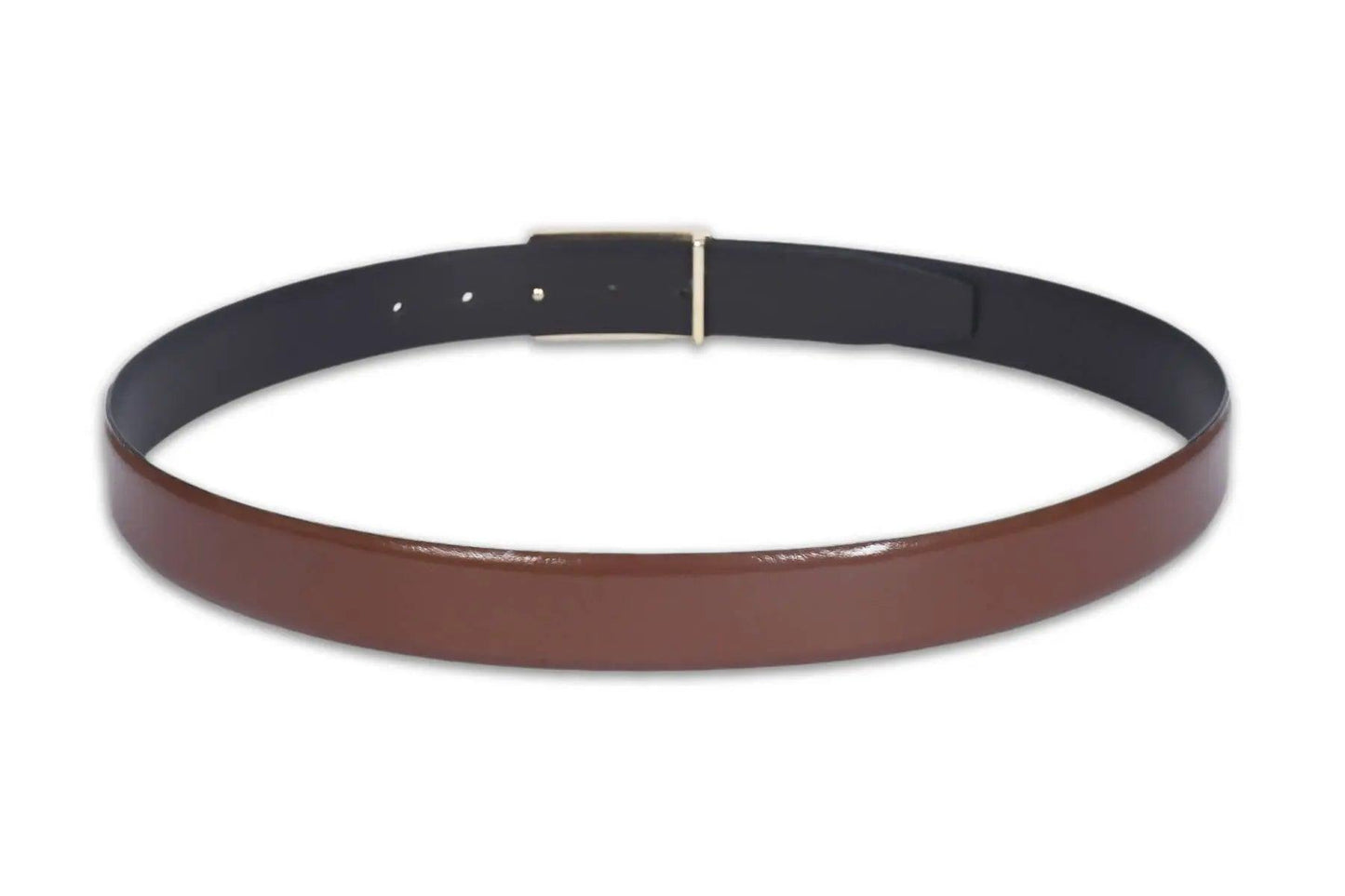 Top Notch Profile Genuine Leather Belt For Men - 1.25 inch Width, Color (Tan) (TP0053) Haq Fashion