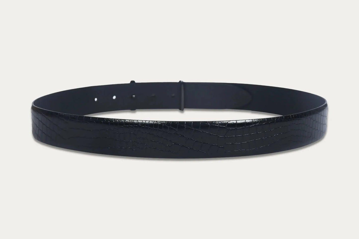 Top Notch Profile Genuine Leather Belt For Men - Color (Black) SKU (TP0039) Haq Fashion
